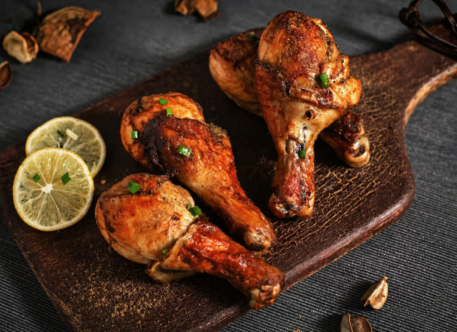 Spicy Roasted Chicken Drumsticks